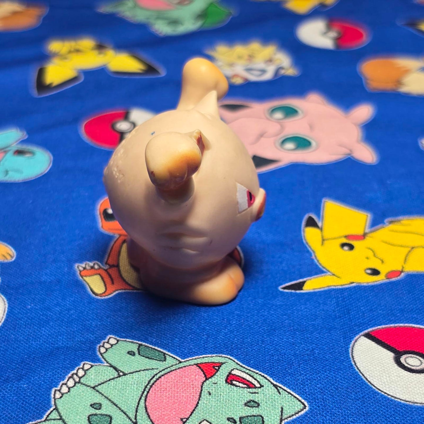 Pokemon Mankey Figure Finger Puppet 1997 Nintendo Bandai PVC Vintage Japan USA