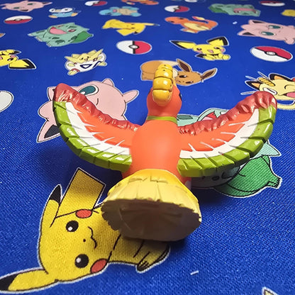 Pokemon Ho-oh Figure Finger Puppet 2007 Nintendo Bandai PVC Japan USA Seller