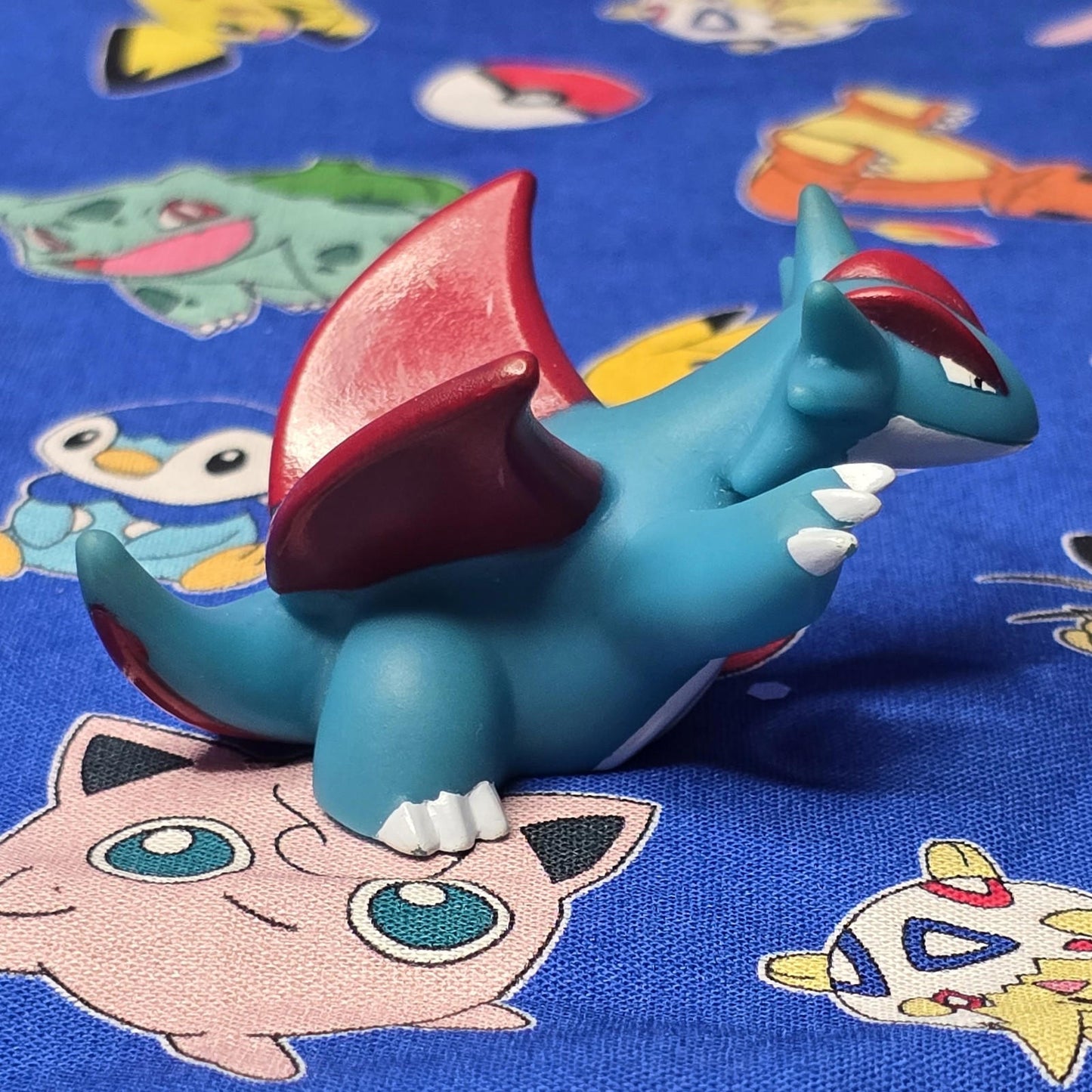 Pokemon Salamence Figure Finger Puppet 2007 Nintendo Bandai PVC Japan USA Seller