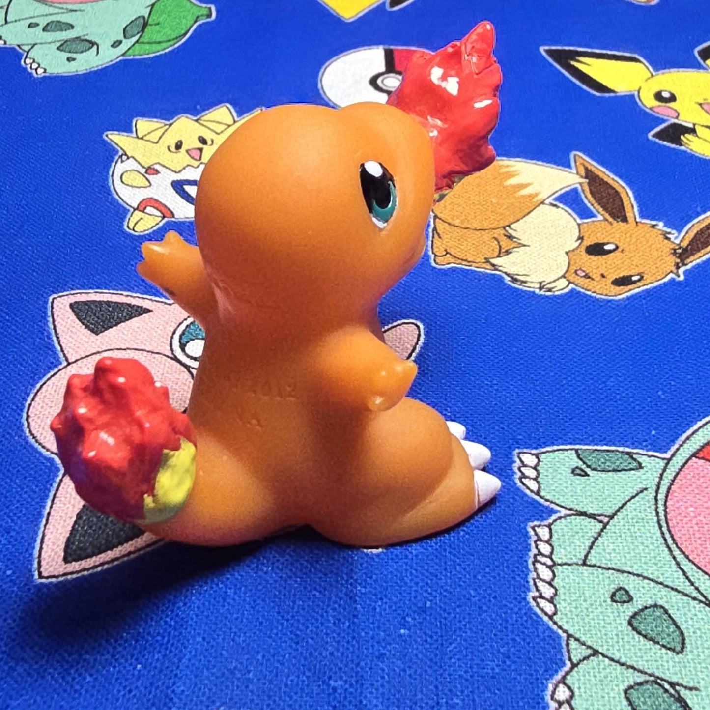 Pokemon Charmander Figure Finger Puppet 2012 Nintendo Bandai PVC Japan US Seller