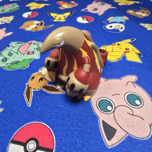 Pokemon Heatmor Figure Finger Puppet 2012 Nintendo Bandai PVC Japan USA Seller
