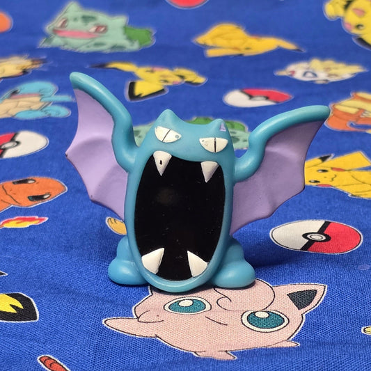 Pokemon Golbat Figure Finger Puppet 1997 Nintendo Bandai PVC Vintage Japan USA