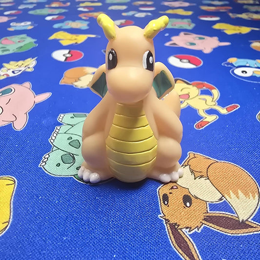 Pokemon Dragonite Figure Finger Puppet 1996 Nintendo Bandai Vintage Japan USA