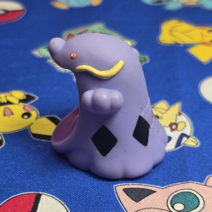 Pokemon Swalot Figure Finger Puppet 2005 Nintendo Bandai PVC Vintage Japan US