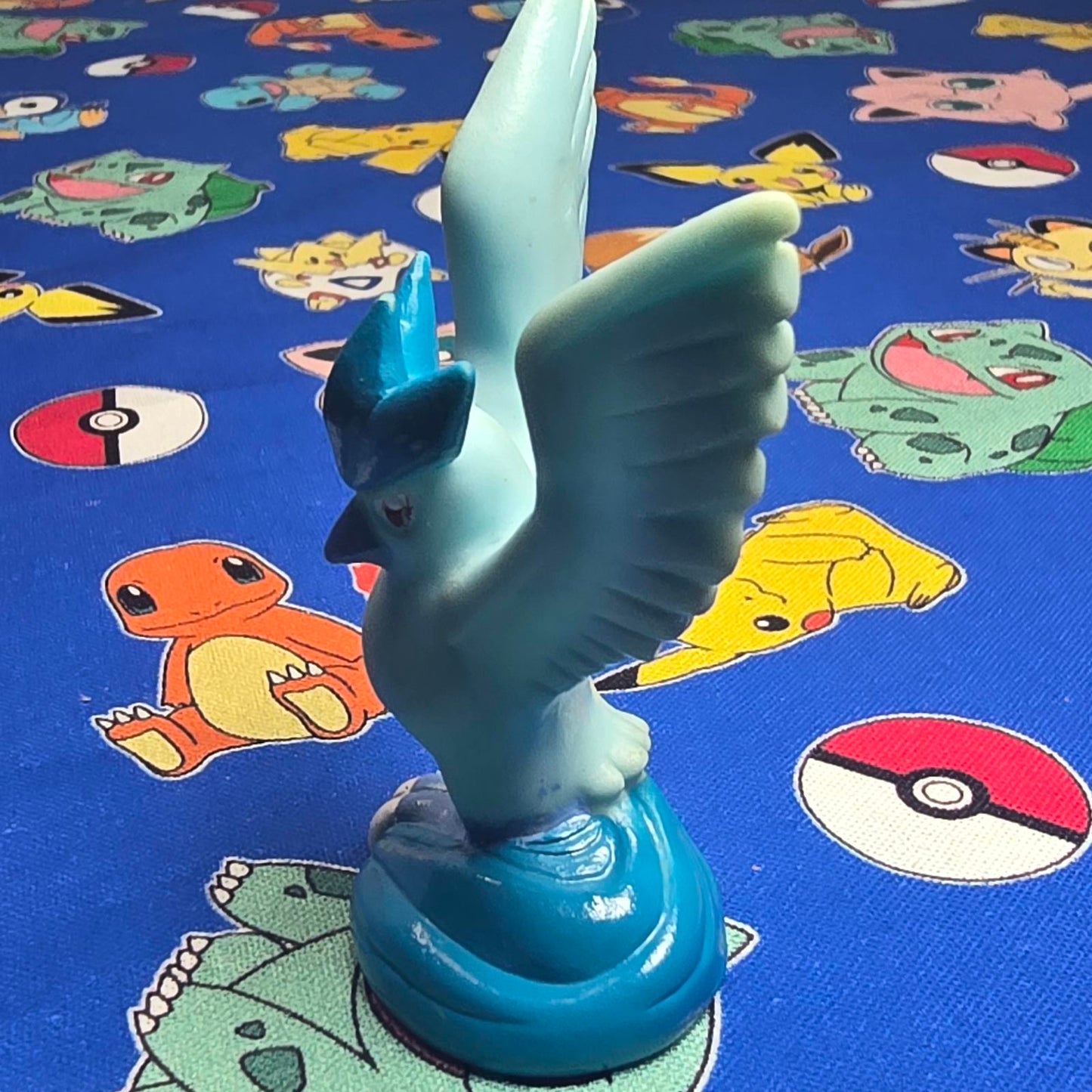 Pokemon Articuno Figure Finger Puppet 1997 Nintendo Bandai PVC Vintage Japan USA