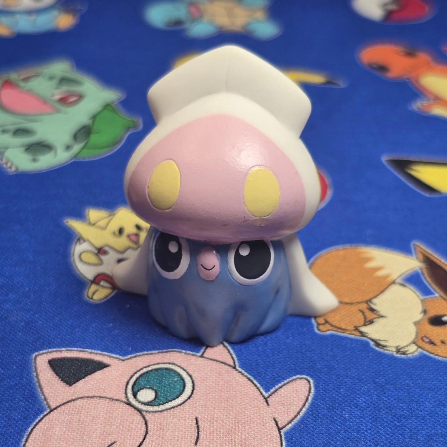 Pokemon Inkay Figure Finger Puppet 2013 Nintendo Bandai PVC Japan USA Seller
