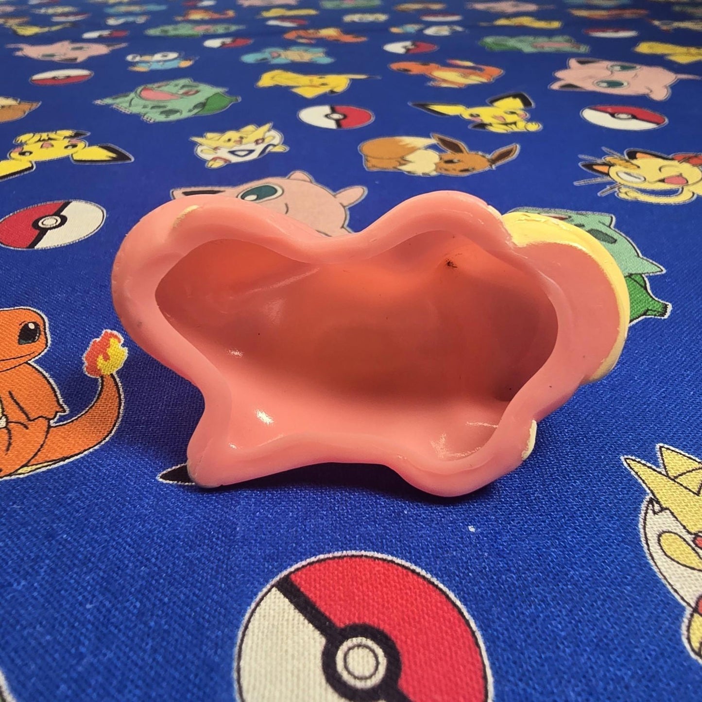 Pokemon Slowpoke Figure Finger Puppet 1997 Bandai Nintendo PVC Vintage Japan USA