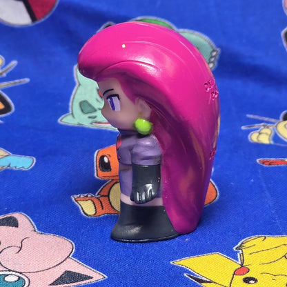 Pokemon Jessie Team Rocket Trainer Figure Finger Puppet 2010 Nintendo Bandai USA