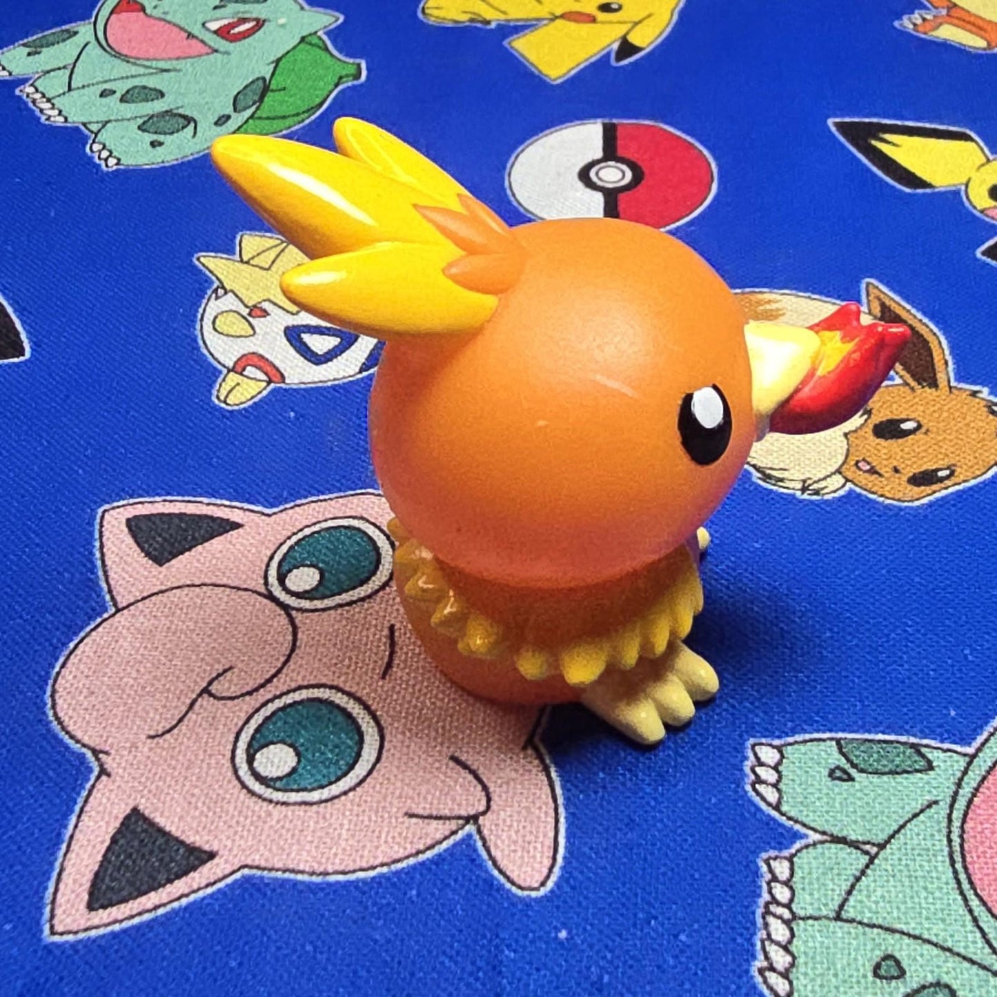 Pokemon Torchic Figure Finger Puppet 2009 Nintendo Bandai PVC Japan USA Seller