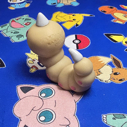 Pokemon Weedle Figure Finger Puppet 1997 Bandai Nintendo PVC Vintage Japan USA