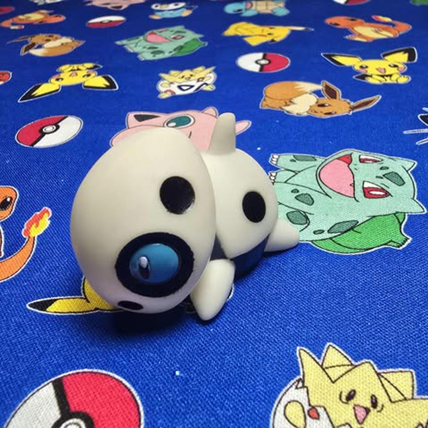 Pokemon Aron Figure Finger Puppet 2004 All Nintendo Bandai PVC Japan Vintage USA
