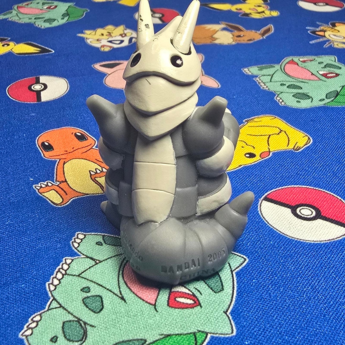 Pokemon Aggron Figure Finger Puppet 2005 Nintendo Bandai PVC Japan USA Seller