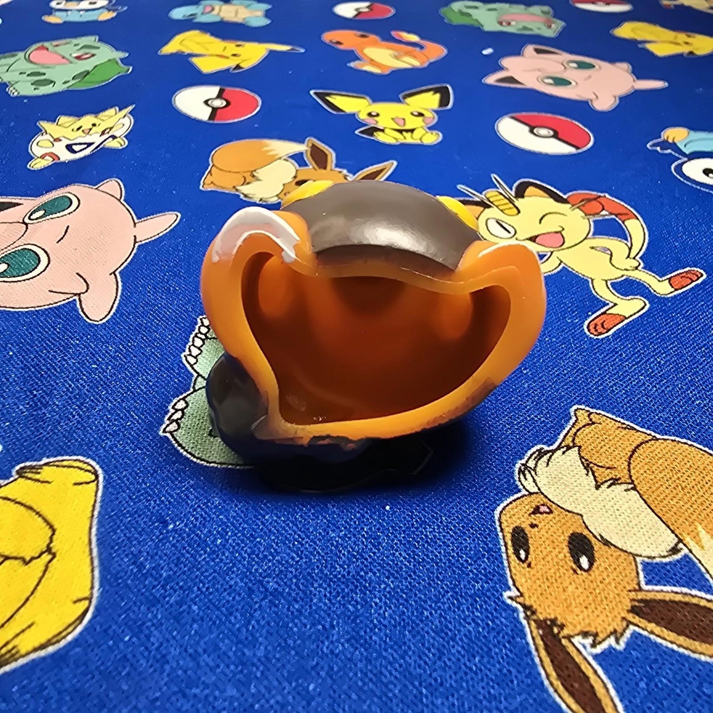 Pokemon Pignite Figure Finger Puppet 2010 Nintendo Bandai PVC Japan US Seller