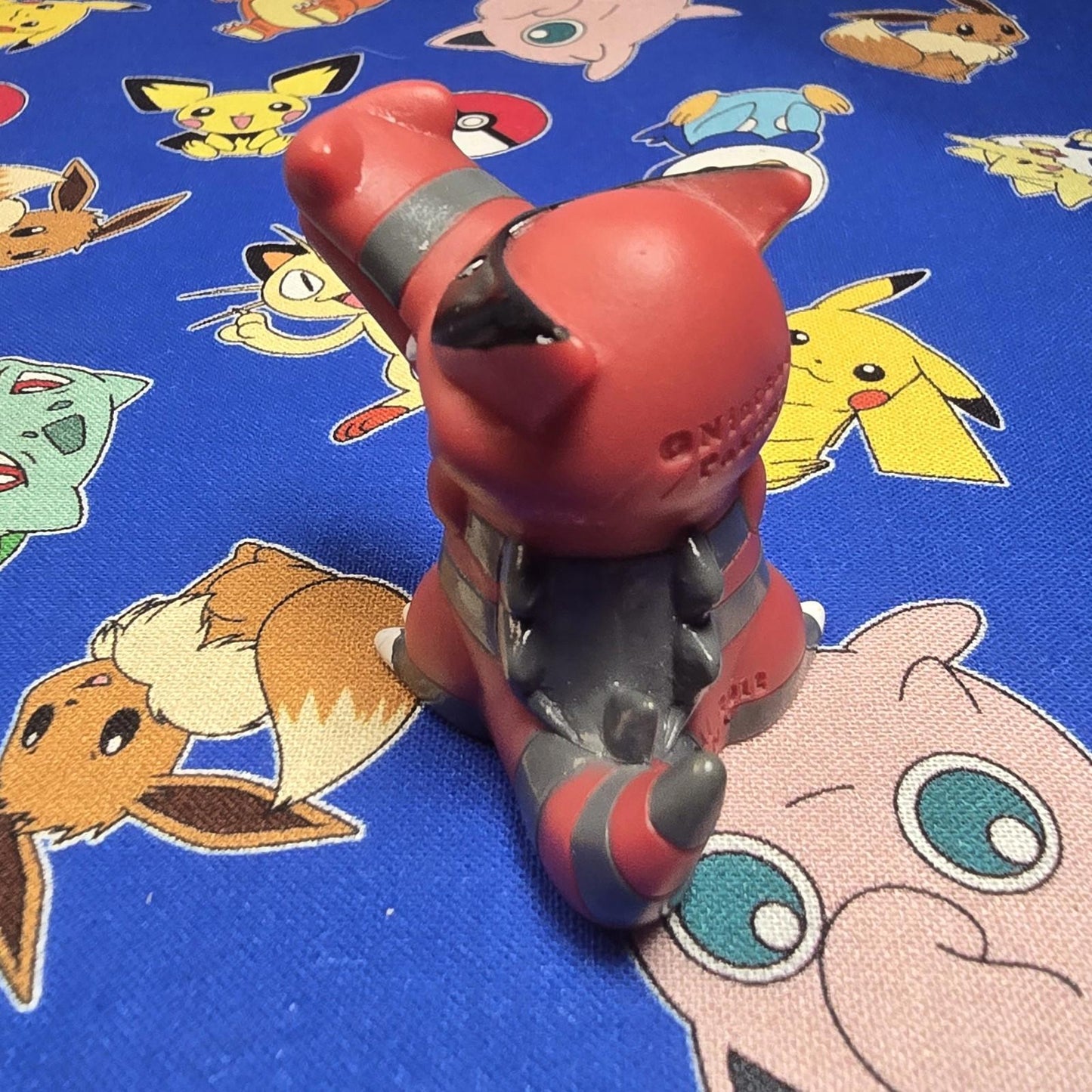 Pokemon Krookodile Figure Finger Puppet 2012 Nintendo Bandai PVC Vintage Japan 2