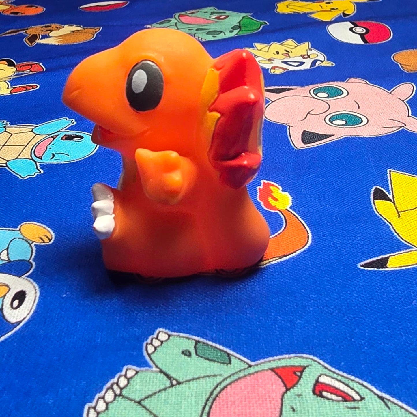 Pokemon Charmander Figure Finger Puppet 1996 Nintendo Bandai Vintage Japan USA