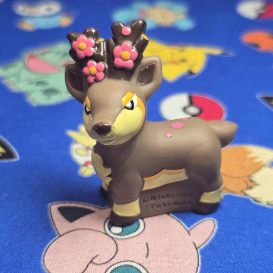 Pokemon Sawsbuck Figure Finger Puppet 2010 Nintendo Bandai PVC Japan USA Seller