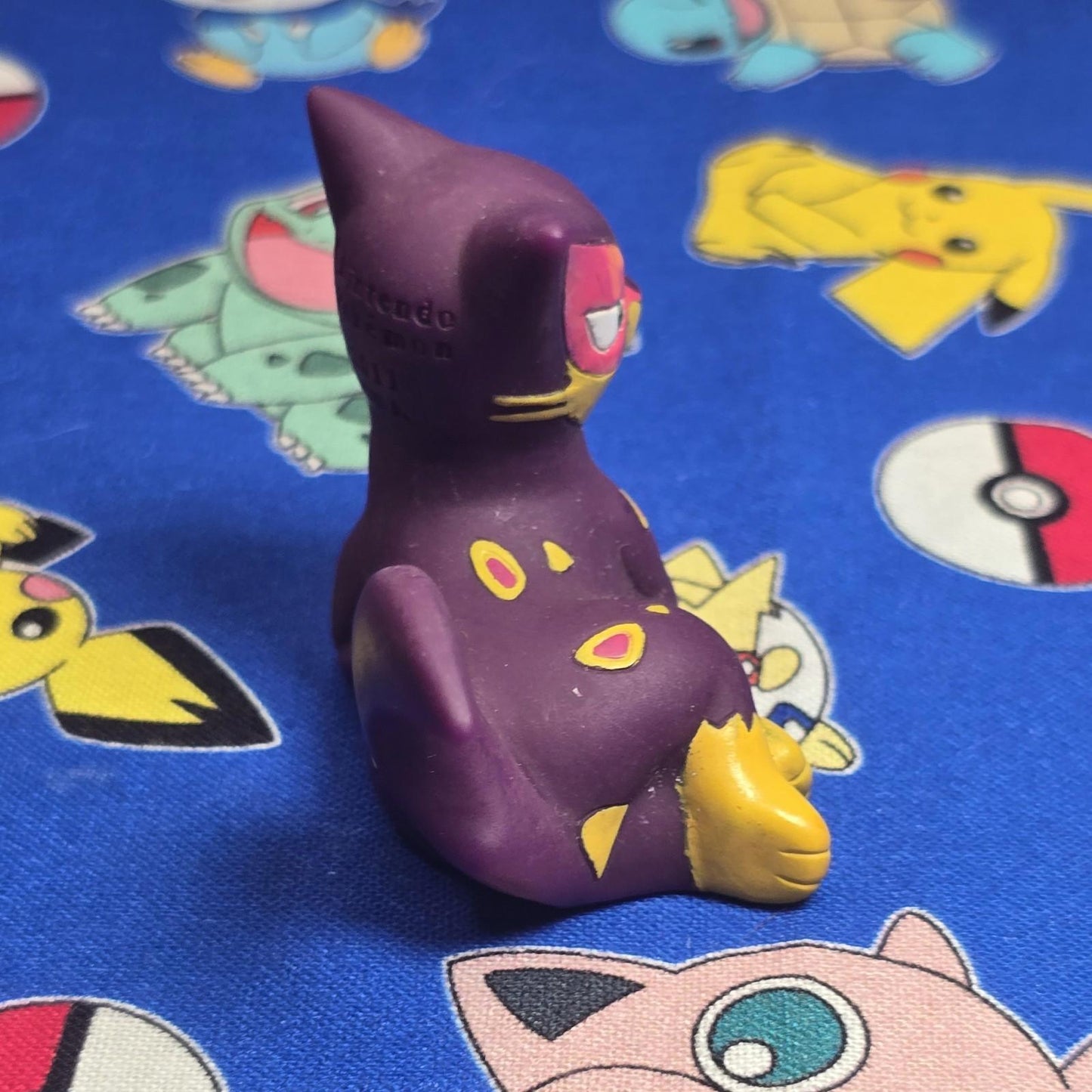 Pokemon Liepard Figure Finger Puppet 2011 Nintendo Bandai PVC Japan USA Seller