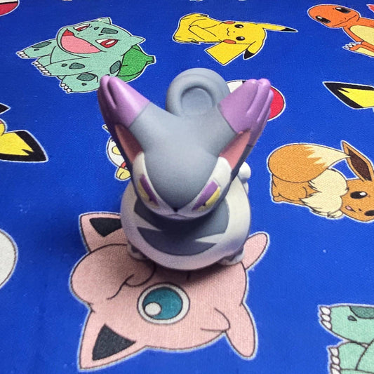Pokemon Purugly Figure Finger Puppet 2007 Nintendo Bandai PVC Japan USA Seller