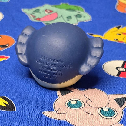 Pokemon Wailmer Figure Finger Puppet 2002 Nintendo Bandai Vintage PVC Japan USA