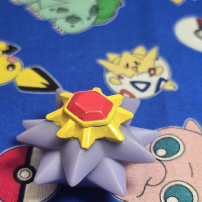 Pokemon Starmie Light Figure Finger Puppet 1997 Nintendo Bandai PVC Vintage USA