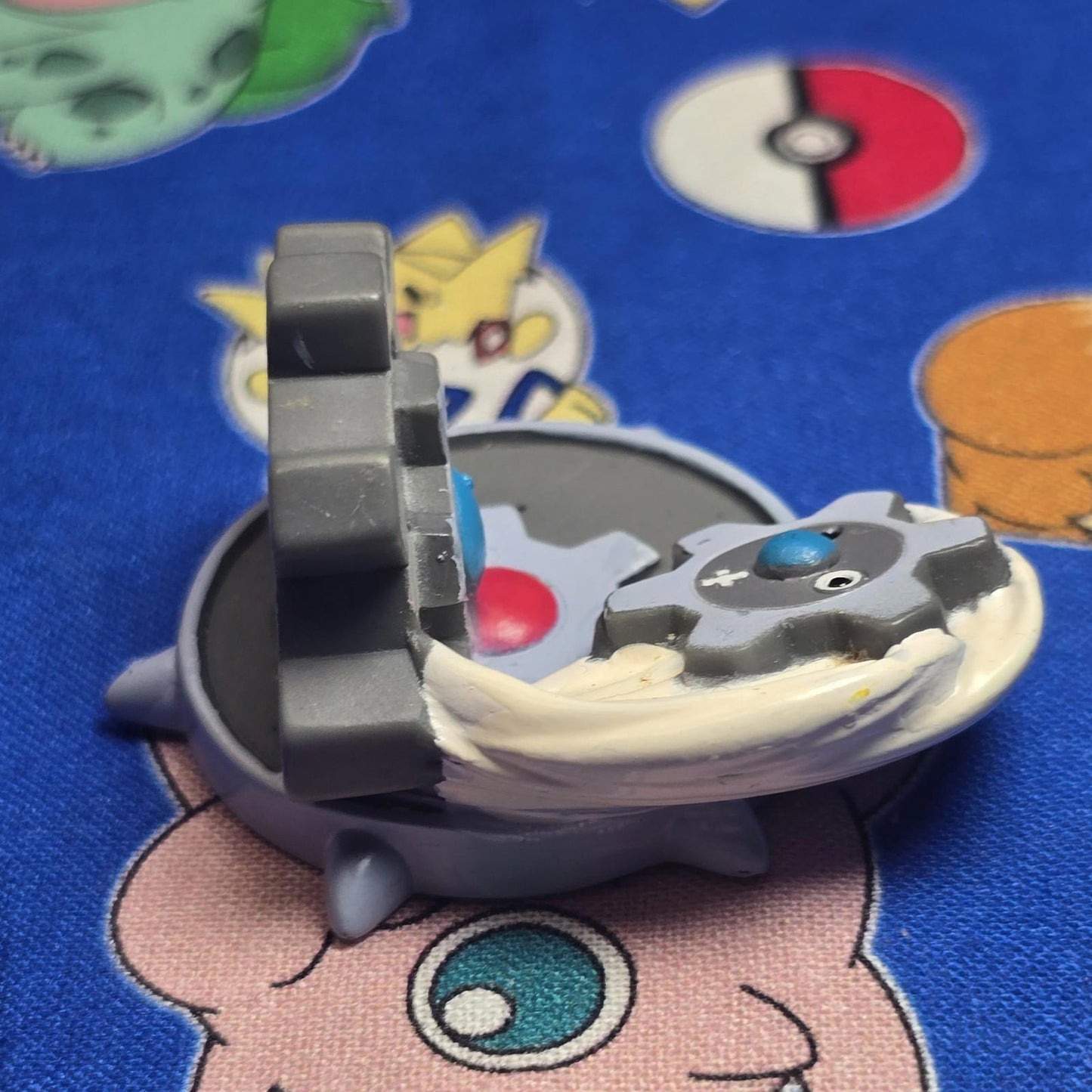 Pokemon Klinklang Figure Finger Puppet 2011 Nintendo Bandai PVC Japan US Seller