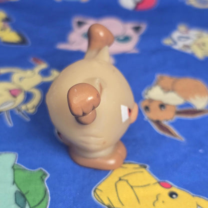 Pokemon Mankey Clear Figure Finger Puppet 1997 Nintendo Bandai Vintage Japan USA