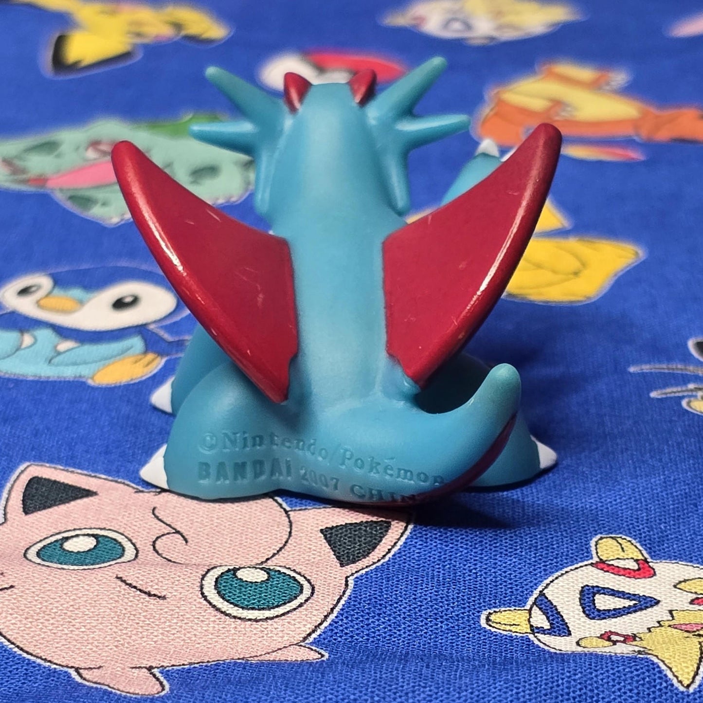 Pokemon Salamence Figure Finger Puppet 2007 Nintendo Bandai PVC Japan USA Seller