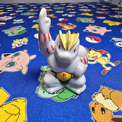Pokemon Machoke Figure Finger Puppet 2006 Nintendo Bandai PVC Japan USA Seller
