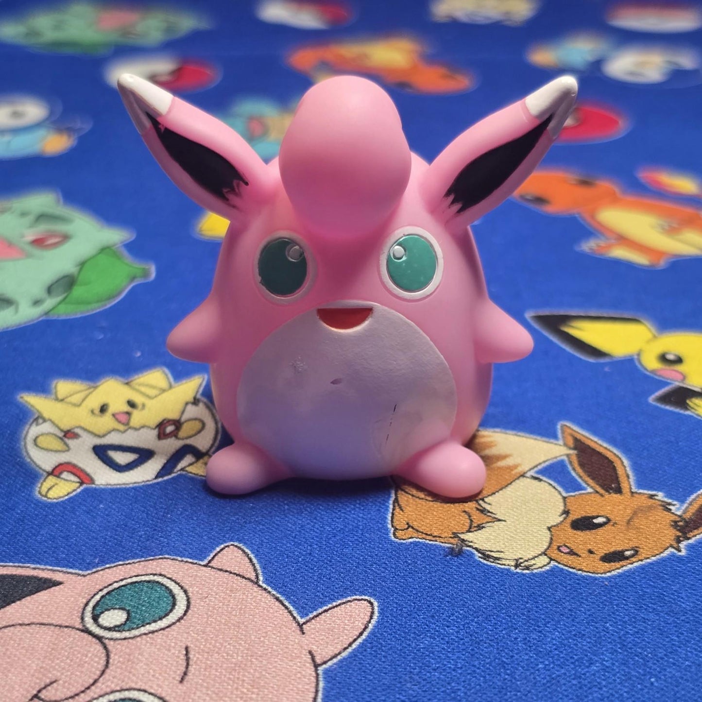 Pokemon Wigglytuff Figure Finger Puppet 2013 Nintendo Bandai PVC Japan US Seller