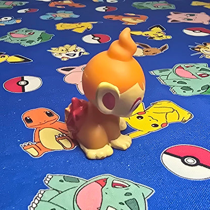 Pokemon Chimchar Figure Finger Puppet 2006 Nintendo Bandai PVC Japan USA Seller