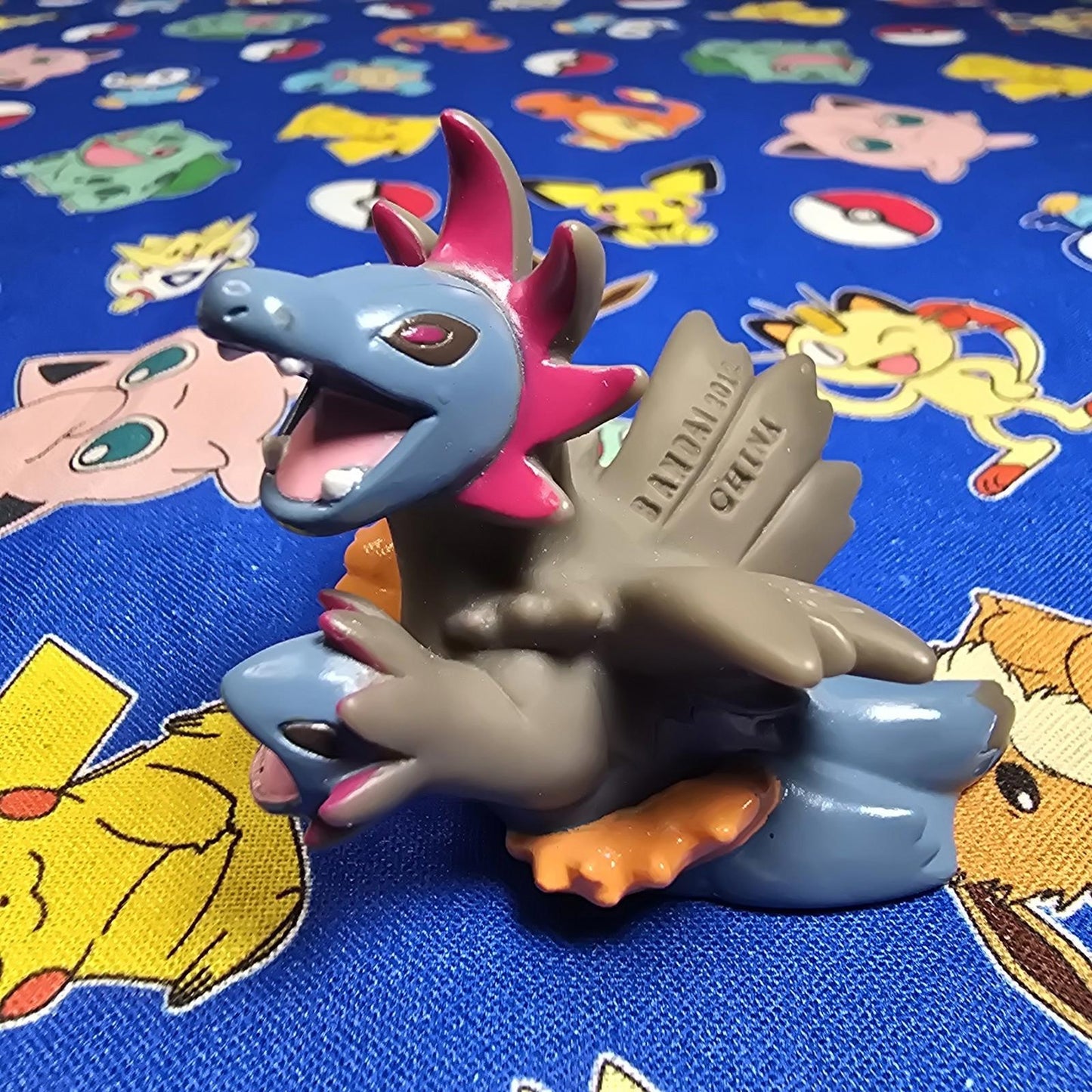 Pokemon Hydreigon Figure Finger Puppet 2012 Nintendo Bandai PVC Japan USA Seller