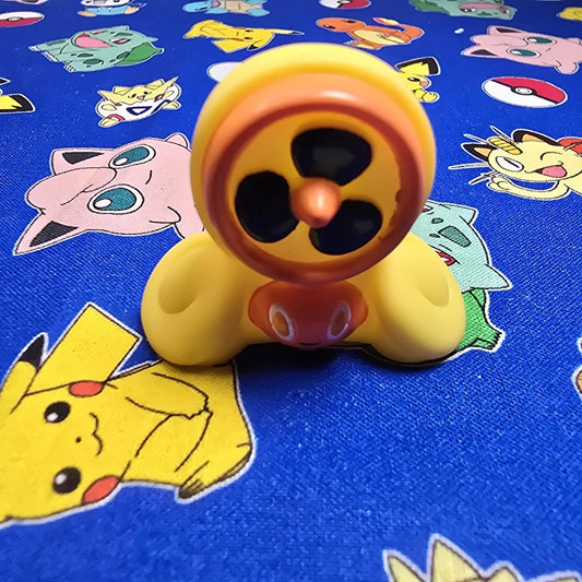 Pokemon Rotom Fan Figure Finger Puppet 2008 Nintendo Bandai PVC Japan USA Seller