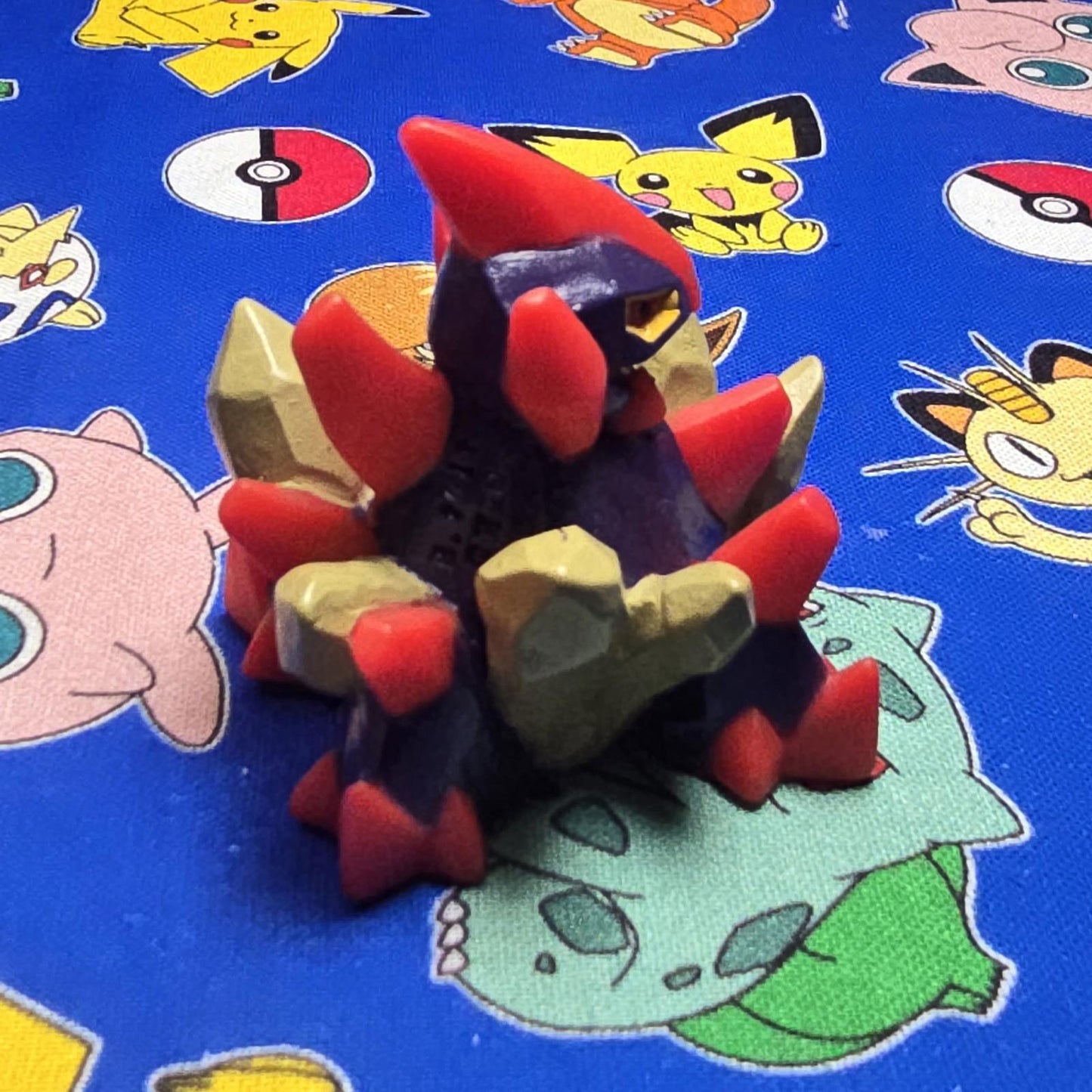 Pokemon Gigalith Figure Finger Puppet 2012 Nintendo Bandai PVC Japan USA Seller