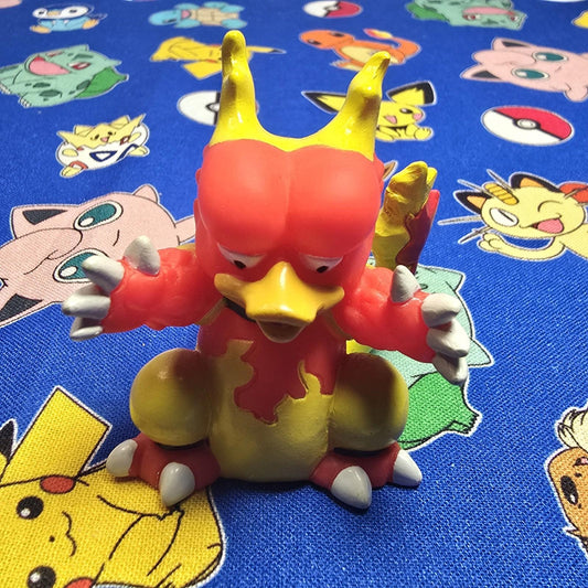 Pokemon Magmar Figure Finger Puppet 1997 Nintendo Bandai Vintage Japan US Seller