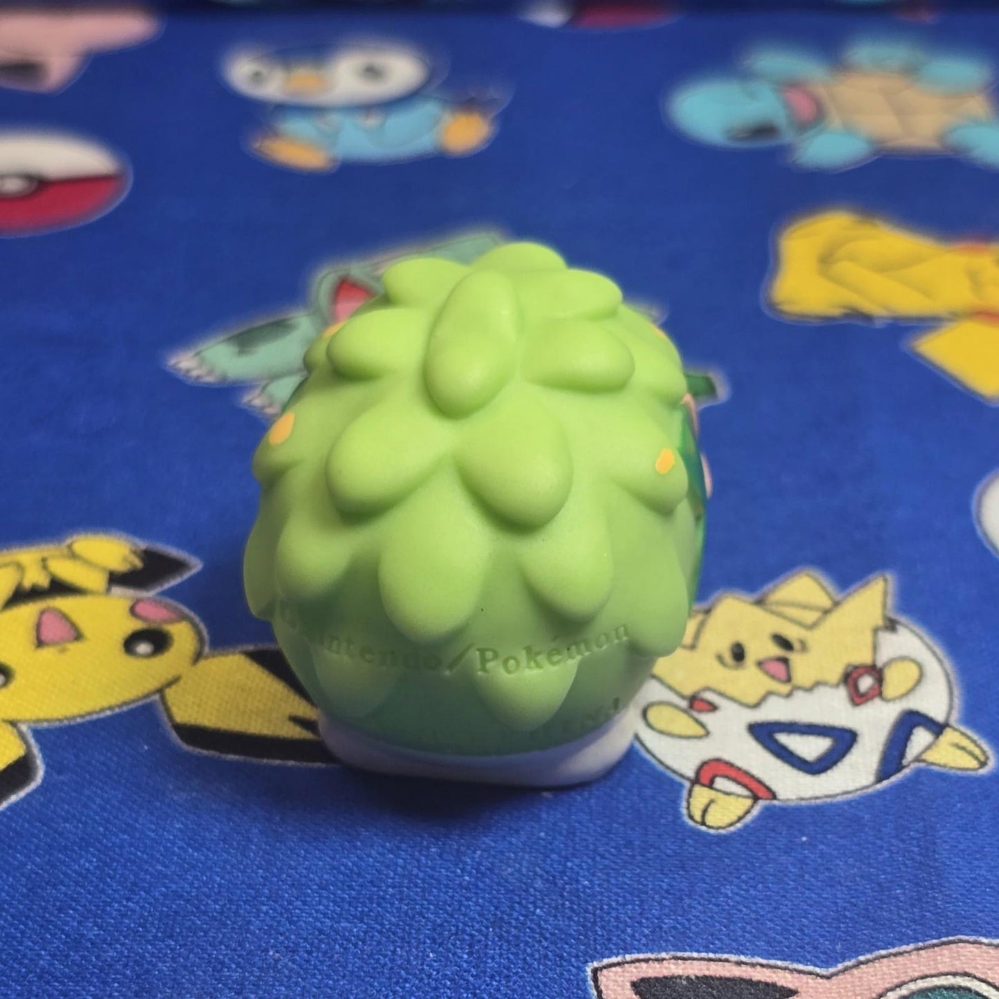 Pokemon Shaymin Figure Finger Puppet 2008 Nintendo PVC Bandai Japan USA Seller