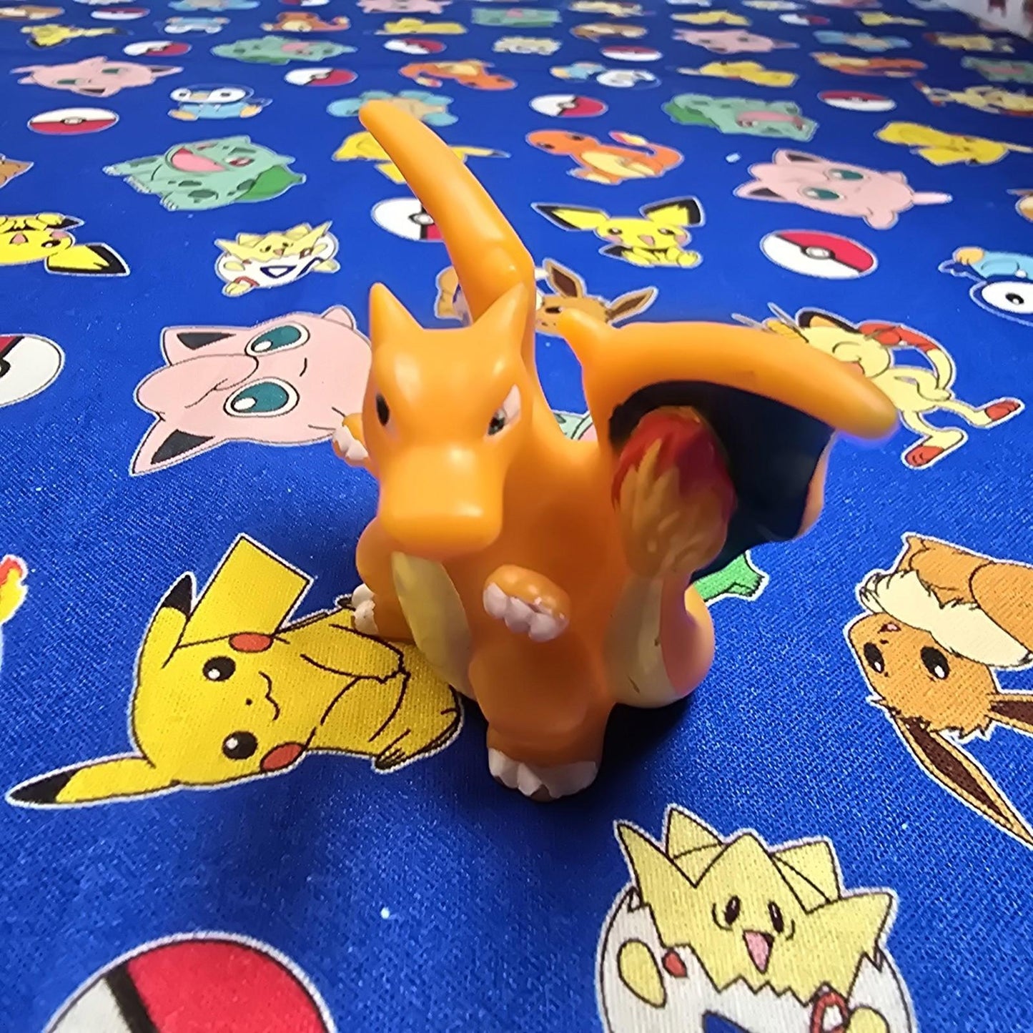 Pokemon Charizard Figure Finger Puppet 2004 Nintendo Bandai PVC Japan USA Seller