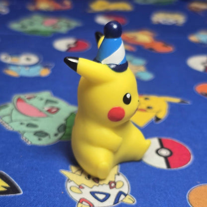 Pokemon Pikachu Party Figure Finger Puppet 2021 Nintendo PVC Bandai Japan USA