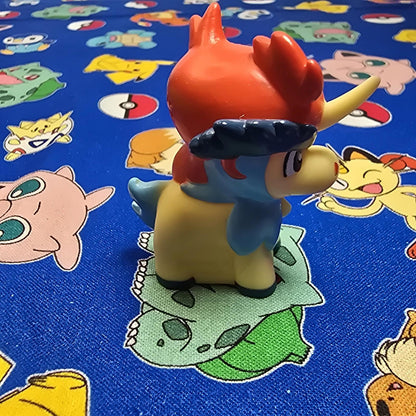 Pokemon Keldeo Figure Finger Puppet 2012 Nintendo Bandai PVC Japan USA Seller