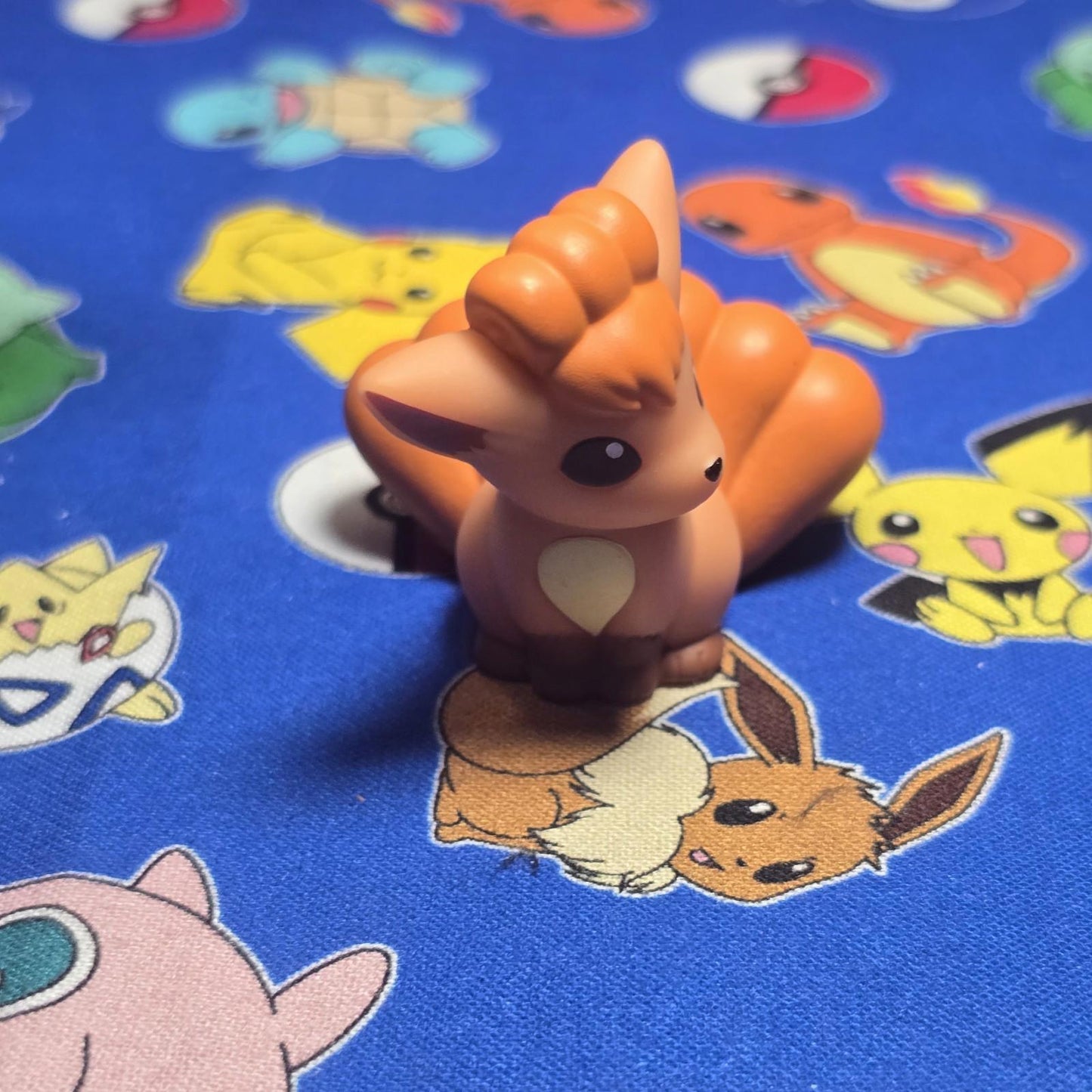Pokemon Vulpix Figure Finger Puppet 2024 Nintendo Bandai PVC Japan Vintage USA