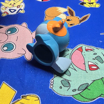 Pokemon Mudkip Figure Finger Puppet 2002 Nintendo Tomy PVC Vintage Japan USA