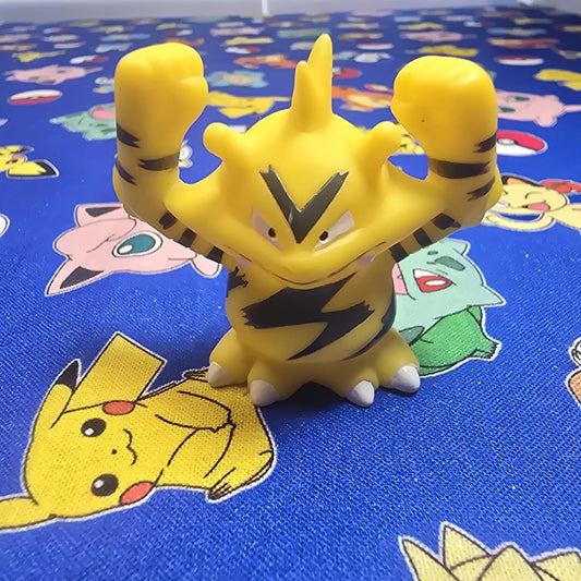 Pokemon Electabuzz Figure Finger Puppet 1997 Nintendo Bandai Vintage Japan USA