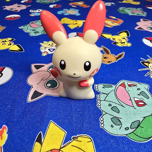Pokemon Plusle Figure Finger Puppet 2005 Nintendo Bandai PVC Vintage Japan US