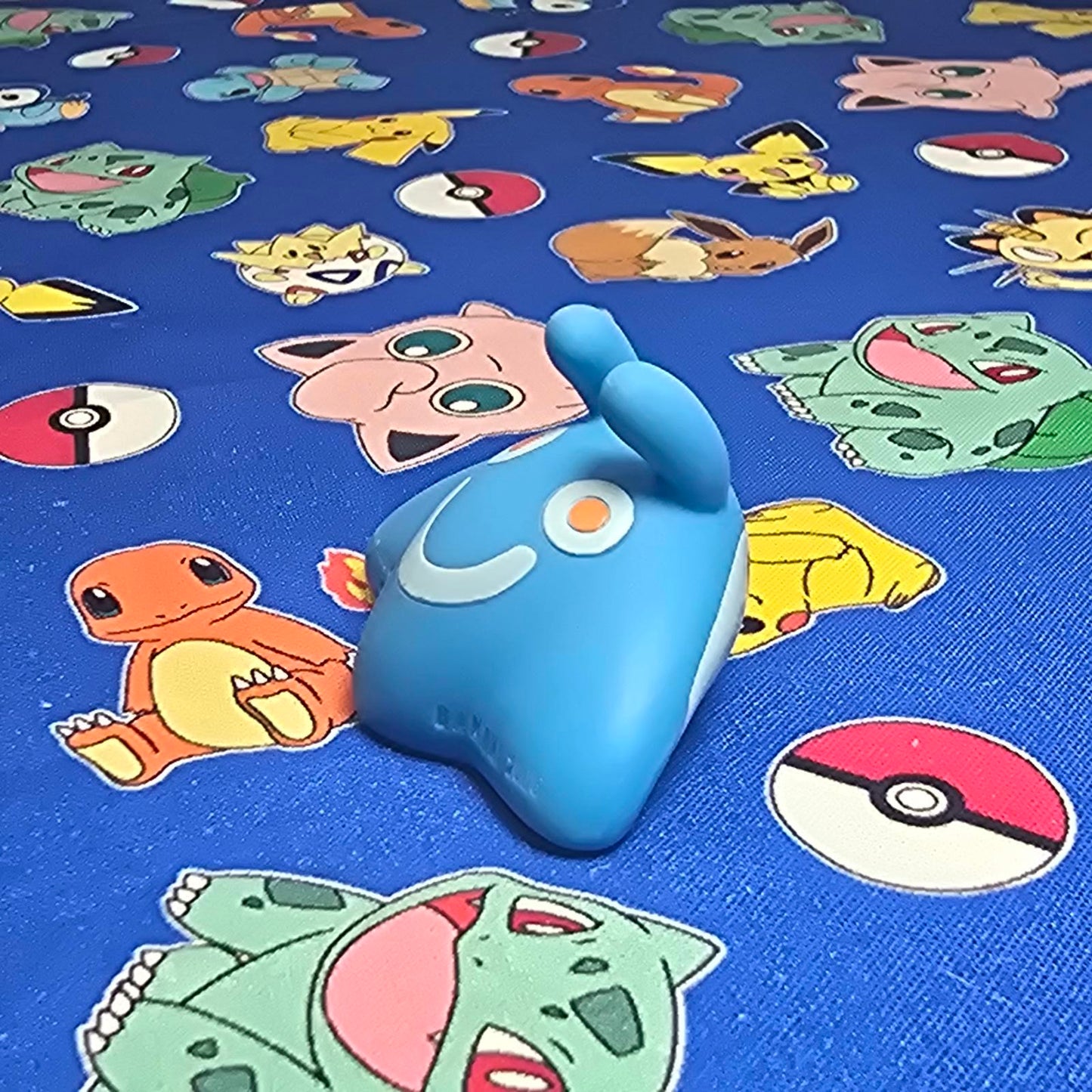 Pokemon Mantyke Figure Finger Puppets 2006 Nintendo Bandai PVC Japan USA Seller