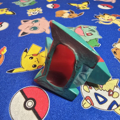 Pokemon Porygon Dark Figure Finger Puppet 1996 Nintendo Bandai Vintage Japan US