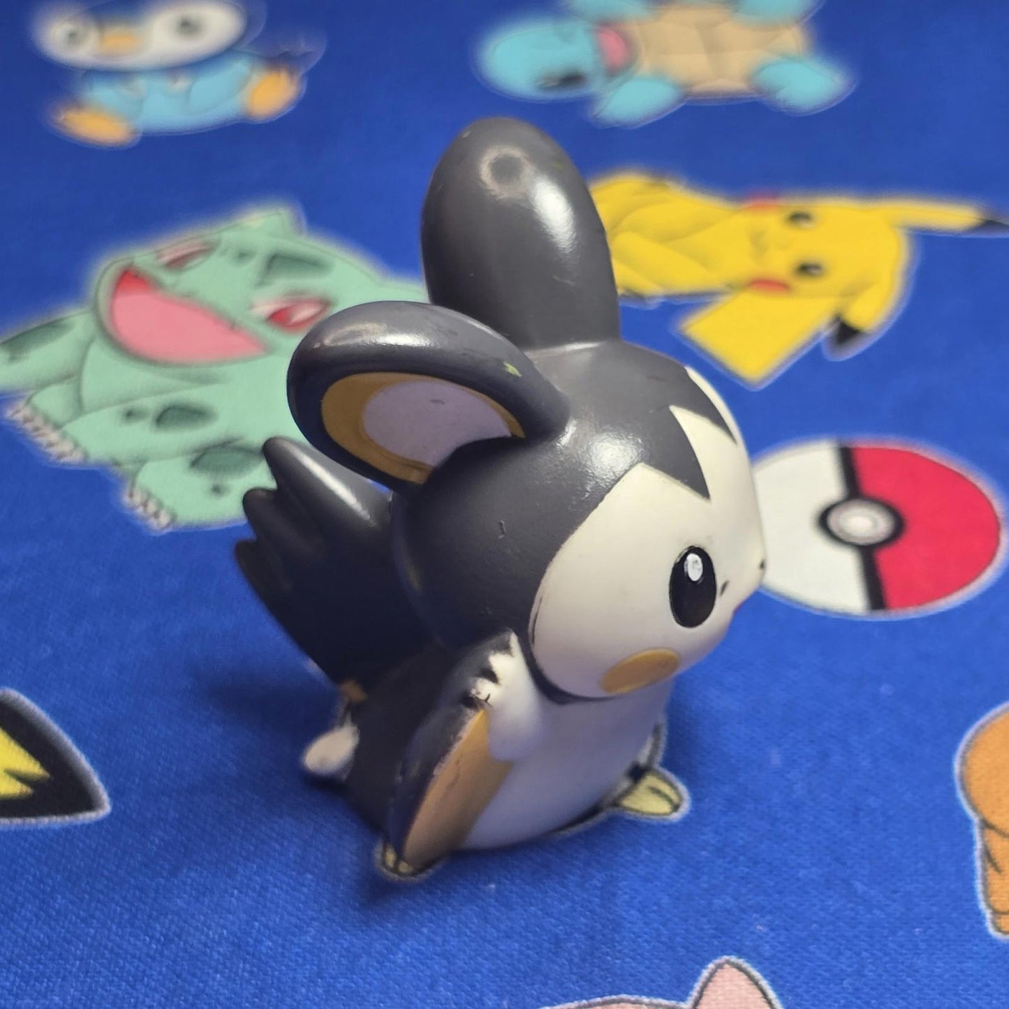 Pokemon Emolga Figure Finger Puppet 2010 Nintendo Bandai PVC Japan USA Seller