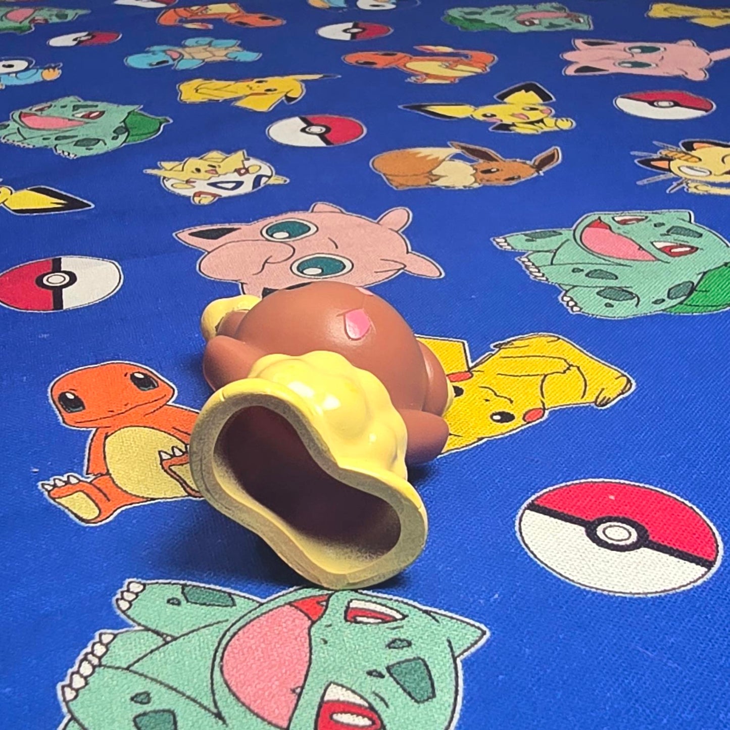 Pokemon Buneary Figure Finger Puppet 2007 Nintendo Bandai PVC Japan USA Seller
