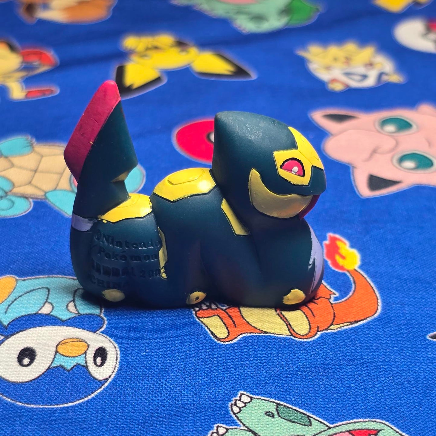 Pokemon Seviper Figure Finger Puppet 2002 Nintendo Bandai PVC Vintage Japan USA