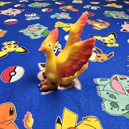 Pokemon Moltres Figure Finger Puppet 1999 Nintendo Bandai PVC Vintage Japan USA