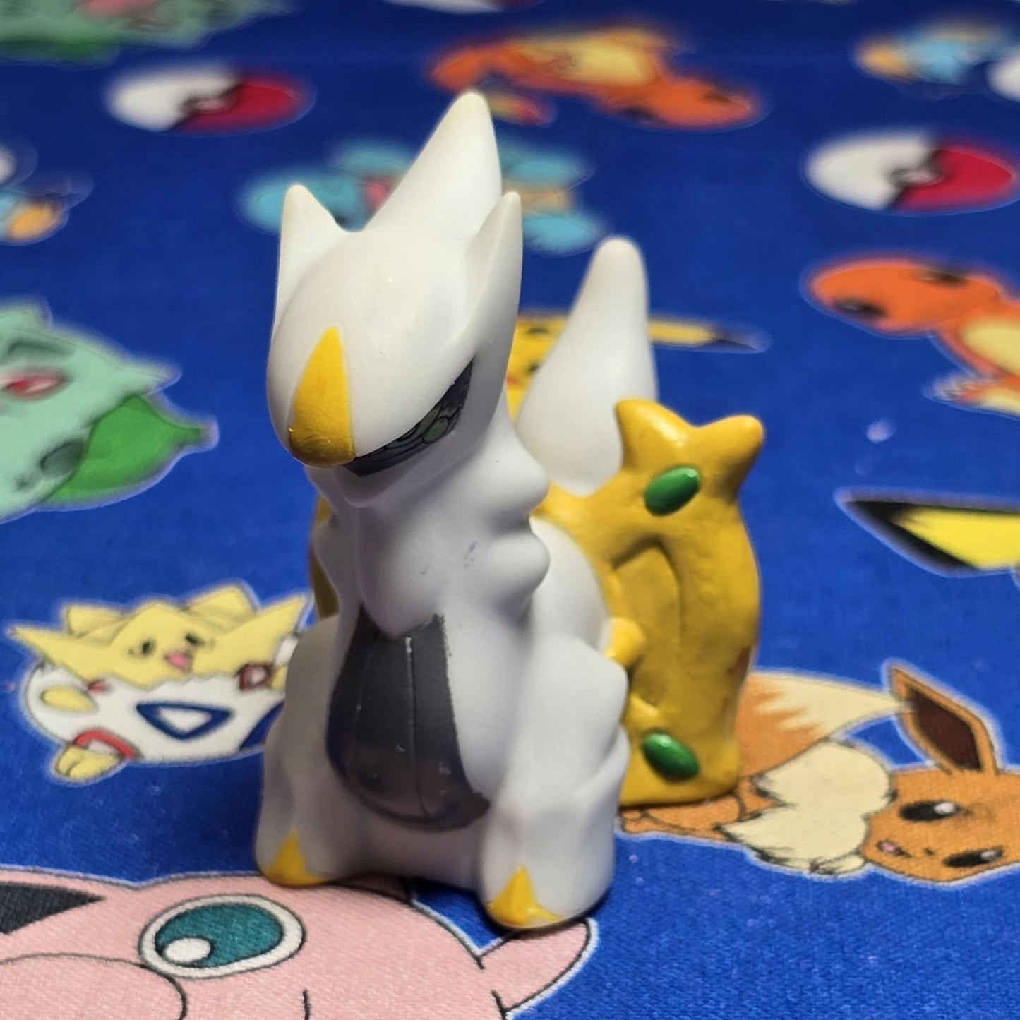 Pokemon Arceus Figure Finger Puppet 2009 Nintendo Bandai PVC Japan USA Seller