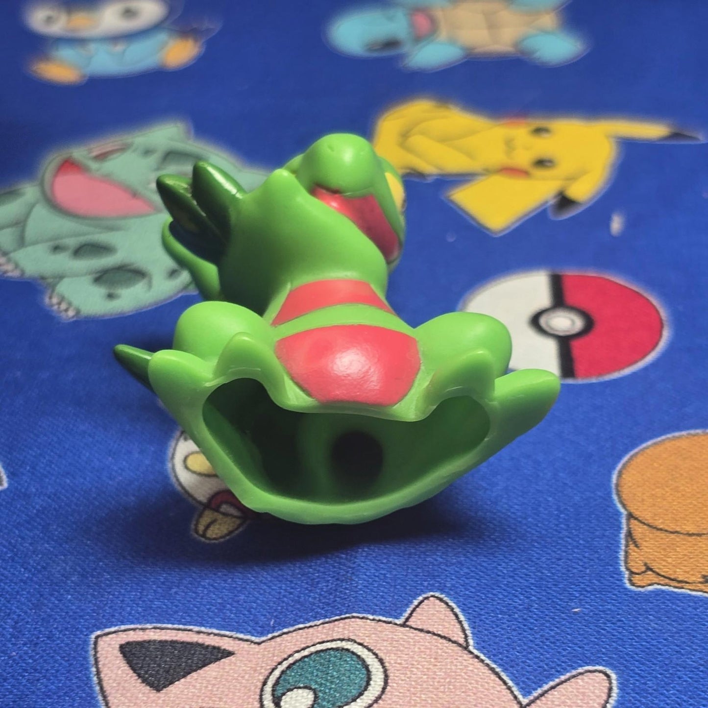 Pokemon Grovyle Figure Finger Puppet 2010 Nintendo Bandai PVC Japan USA Seller